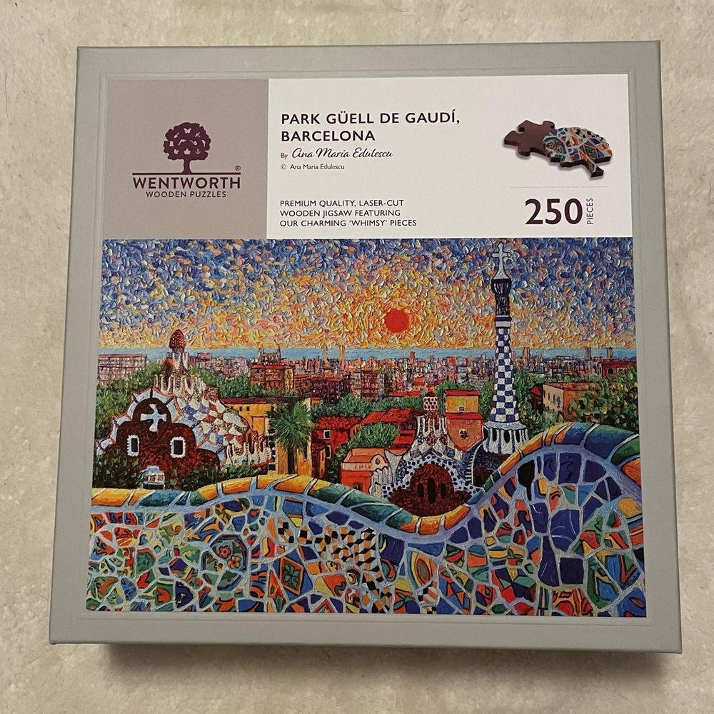 Wentworth ‘Park Guell de Gaudi, Barcelona’ 250 Piece Wooden Puzzle